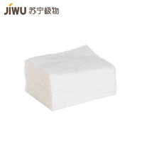 JIWU 苏宁极物 无漂染亲肤化妆棉80片 原色