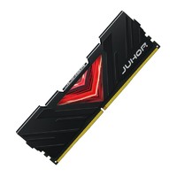 JUHOR 玖合 忆界系列 DDR4 3200MHz 台式机内存 马甲条 黑色 16GB