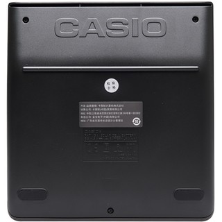 CASIO 卡西欧 专业计算系列 DH-14-BK 宽体计算器 双电源款 中型 黑色