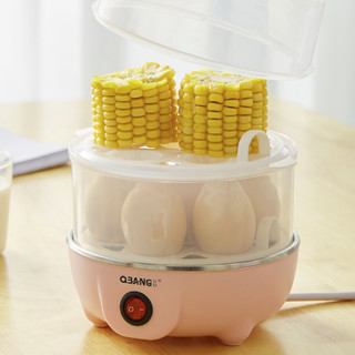 QBANG 乔邦 ZDQ-602 煮蛋器 双层 粉色