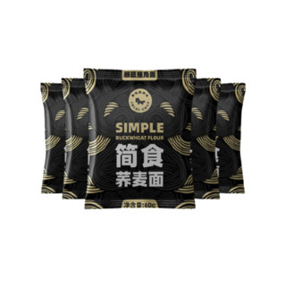 CHLOECHAN 暴肌独角兽 简食荞麦面 60g*5袋