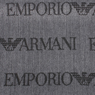 EMPORIO ARMANI 阿玛尼 男女款围巾 625053CC786 灰色 184*44cm