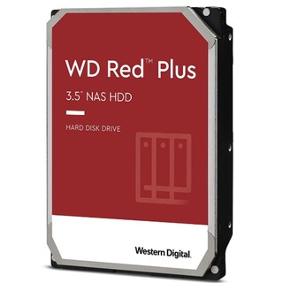 西部数据 RED PLUS WD80EFBX Nas硬盘 8TB
