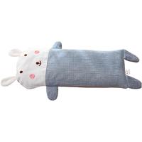 龙之涵 婴童卡通荞麦枕 纱布款 蓝-蜜蜜 50*21cm