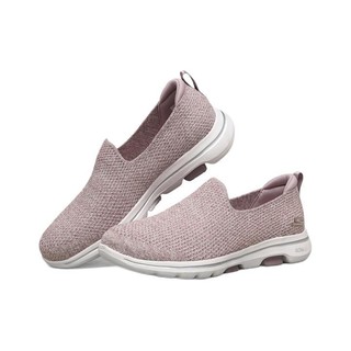 SKECHERS 斯凯 Go Walk 5 女子休闲运动鞋 124162/MVE 粉色 36