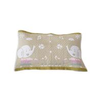 LIUTING 柳庭家纺 卡通儿童枕巾 8号 两只小象款