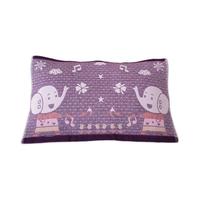 LIUTING 柳庭家纺 卡通儿童枕巾 15号 两只小象款