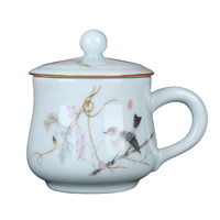 九楼阁 青瓷大肚杯 350ml 叶香