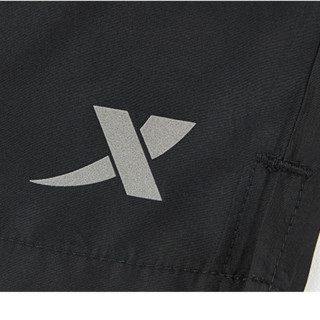 XTEP 特步 男子运动短裤 879229670088 黑色 M