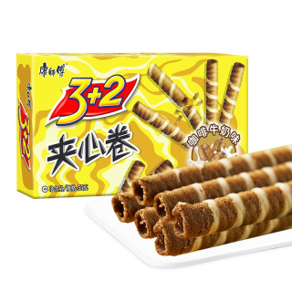 康师傅32夹心卷咖啡牛奶味55g