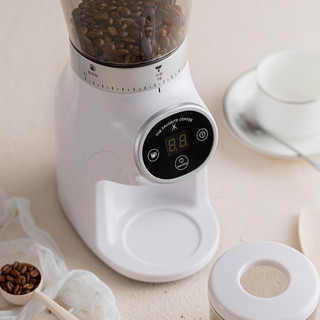 远岸 CG01 咖啡磨豆机 优雅白