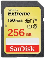 SanDisk 闪迪 Extreme SDXC SD卡 256GB （UHS-I、V30、U3）