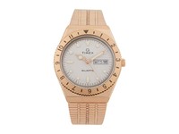 TIMEX 天美时 36 mm Q Timex Stainless Steel Rose Gold-Tone Case