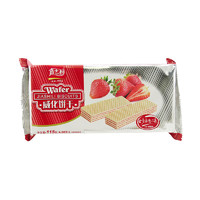 嘉士利 威化饼干 草莓味 115g*4袋