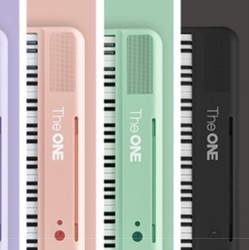 The ONE 壹枱 COLOR 电子琴 61键 黑色 官方标配