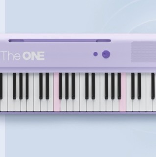 The ONE 壹枱 COLOR 电子琴 61键 紫色 官方标配