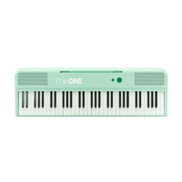 The ONE 壹枱 COLOR 电子琴 61键 绿色 官方标配