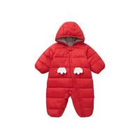 MarColor 马卡乐 都市系列 500321108201-0007 婴童保暖连体衣 亮红 66cm