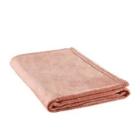 YANXUAN 网易严选 法兰绒毛毯 粉橘色