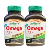Jamieson 健美生 Omega3-6-9深海鱼油 180粒*2瓶