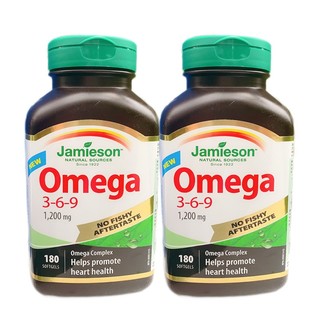 Jamieson 健美生 Omega3-6-9深海鱼油 180粒*2瓶