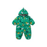MarColor 马卡乐 都市系列 500321108201-4002 婴童保暖连体衣 绿色调 66cm
