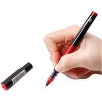 ZEBRA 斑马 C-JB1 银蛇直液式签字笔 红色 单支装