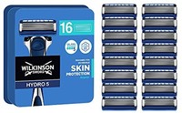 prime会员：Wilkinson Sword Hydro 5 男士刮毛刀刀片 16 件装