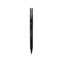 uni 三菱铅笔 PIN-200 水性针管笔 黑杆黑芯 0.3mm 单支装