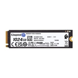 Kingston 金士顿 KC3000系列 NVMe M.2 固态硬盘 1TB (PCI-E4.0×4) SKC3000S/1024G