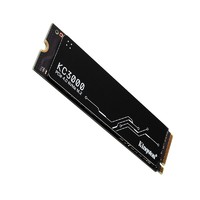 Kingston 金士顿 KC3000系列 PCIe4.0 M.2 1/2/4T台式机电脑ssd固态硬盘512G