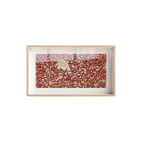 仟象映画 李知弥《有椒情》70x40cm 油画布 浅木色实木框