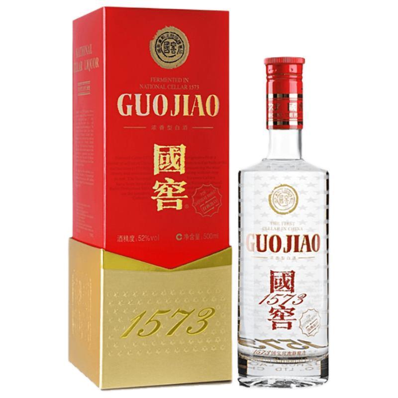 中国白酒　国窖1573　濃香型白酒 　500ml 国窖1573 中国品味限量版52%vol 浓香型白酒500ml 单瓶装【报价