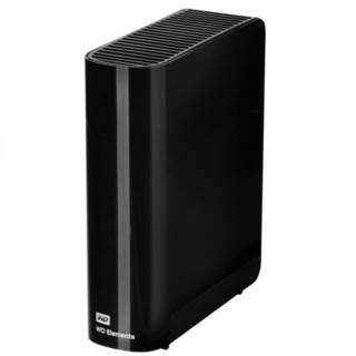 Western Digital 西部数据 Elements 新元素系列 3.5英寸Micro-B移动机械硬盘 4TB USB3.0 WDBWLG0040HBK