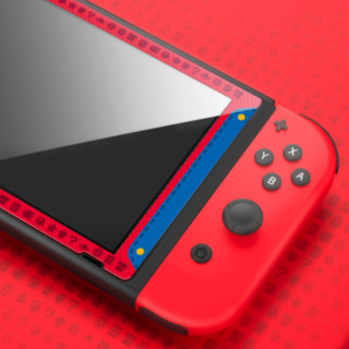 IINE 良值 Switch 钢化膜 红蓝色