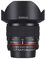 ROKINON Rokinon FE14M-C 14mm F2.8 超广角镜头 适用于佳能(黑色)