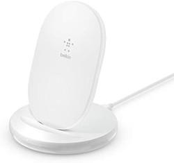 belkin 贝尔金 Belkin 无线充电器 Qi认证 15W iPhone 对应 (24W QC 3.0 带USB充电适配器) 充电支架 带USB-C线