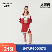 Reebok 锐步 官方女子H25637oioi联名学院风经典半裙