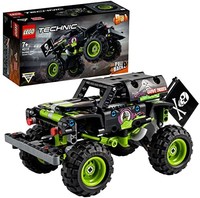 prime会员：LEGO 乐高 42118 Technic Monster Jam Grave 挖掘机卡车玩具 越野车 2 合 1 建筑套装