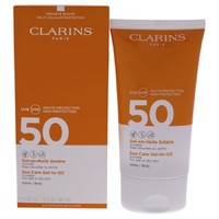 CLARINS 娇韵诗 Sun Care Gel-to-Oil SPF 50 by Clarins for Unisex - 5.3 oz Sunscreen
