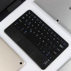 ajiuyu平板键盘苹果安卓通用无线蓝牙键盘ipadairpromini华为m6荣耀