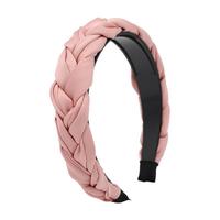 she’s colour 麻花编织发箍 带齿防滑 粉色