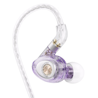SIMGOT 兴戈 洛神EM2R 入耳式挂耳式圈铁有线耳机 薰衣紫 3.5mm