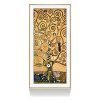 ZEN'S BAMBOO 橙舍 古斯塔夫·克里姆特《生命之树》70x140cm 油画布 鎏金实木框