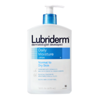 Lubriderm 强生Lubriderm露比黎登每日维B5果酸润肤身体乳473ml旗舰店正品