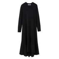 DUIBAI 对白 女士中长款针织连衣裙 9DQ