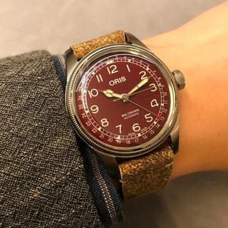 ORIS 豪利时 航空大表冠系列 40毫米自动上链腕表 75477414068LS