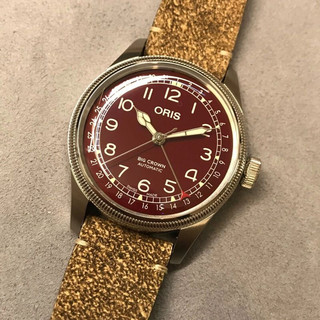 ORIS 豪利时 航空大表冠系列 40毫米自动上链腕表 75477414068LS