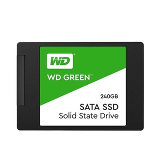 西部数据 WD） Green SSD固态硬盘 SATA3.0接口 西数绿盘 笔记本台式机硬盘 SSD固态硬盘 240GB