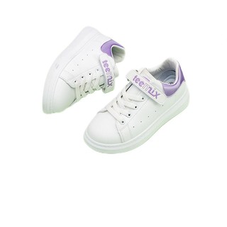 Teenmix 天美意 T12502 儿童休闲运动鞋 紫色 28码